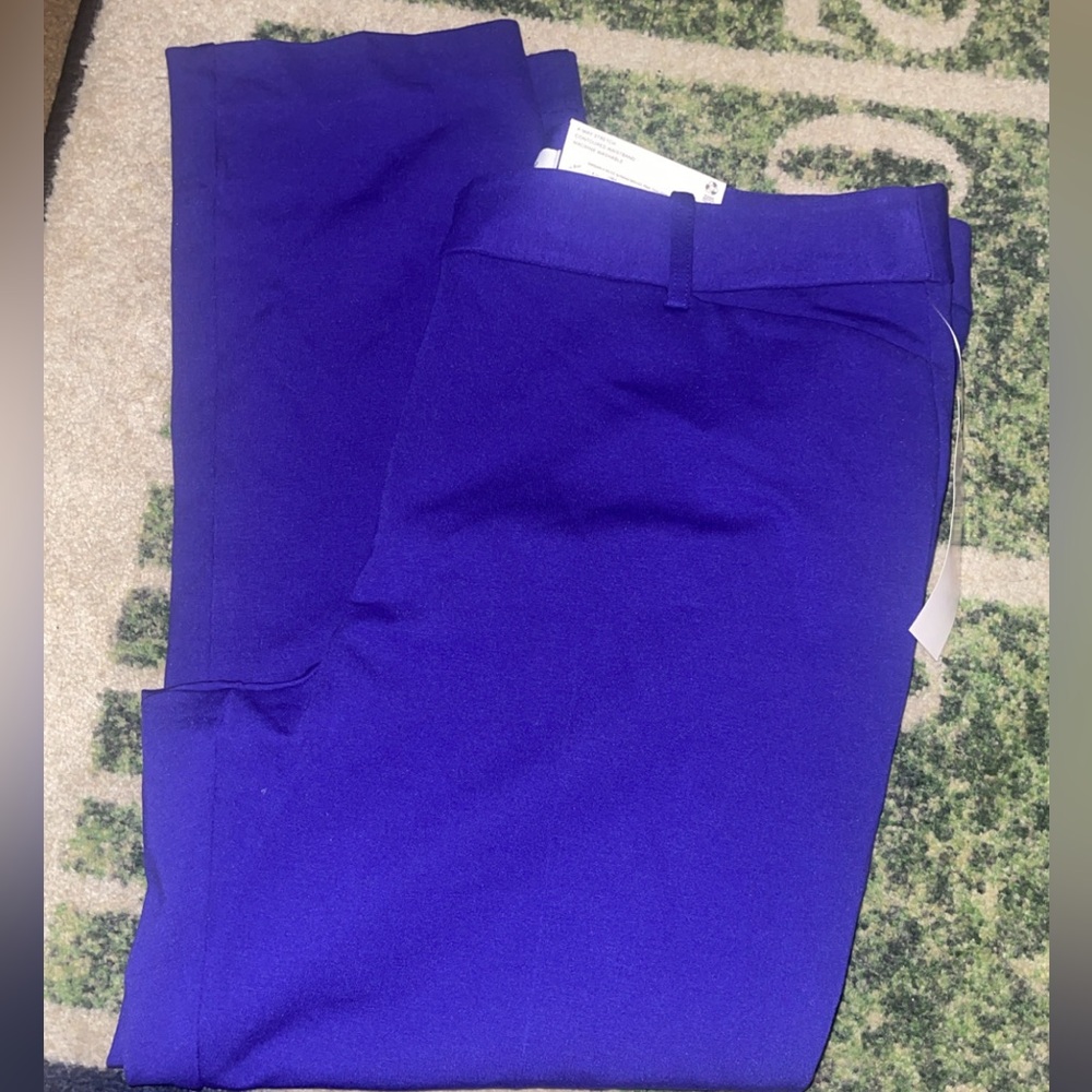 Liz Claiborne Men's Vibrant Blue Dress Pants